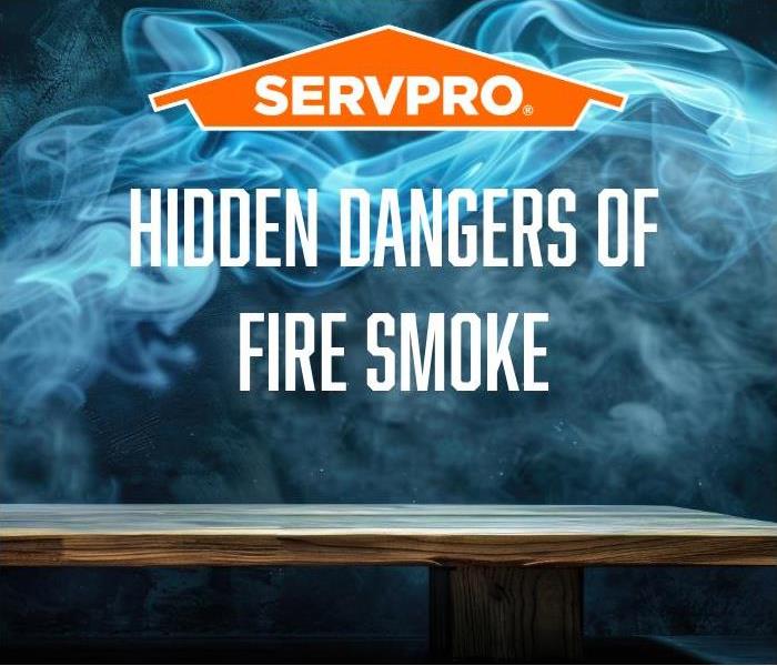 Smoke contains acidic compounds that can corrode metal, weaken wood, and discolor walls and ceilings. 